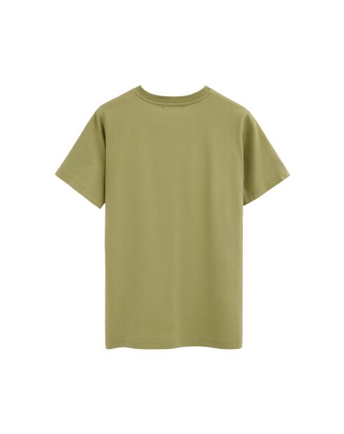 T-Shirt à manches courtes en coton Olivier leaf green