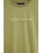 T-Shirt à manches courtes en coton Olivier leaf green