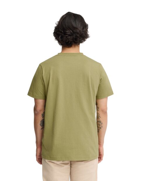 T-Shirt à manches courtes en coton Olivier leaf green