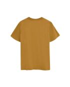 T-Shirt à manches courtes en coton Michel mustard