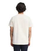 T-Shirt à manches courtes en coton Noé écru