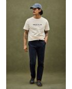 T-Shirt à manches courtes en coton Noé écru