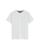 T-Shirt à manches courtes en coton Martin white