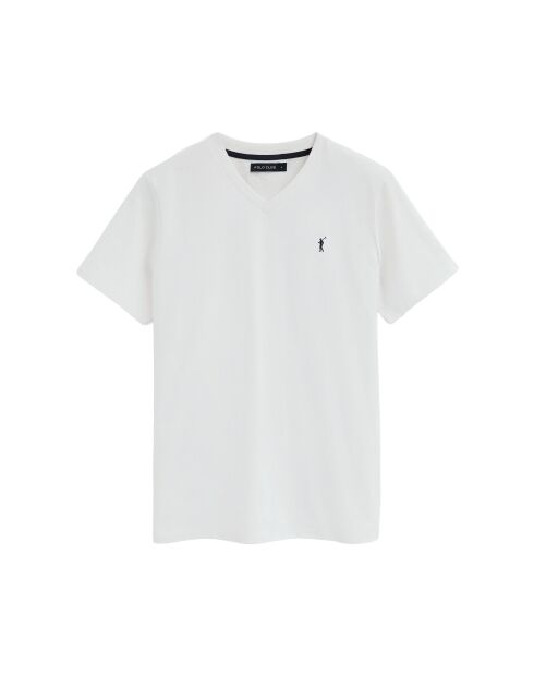 T-Shirt à manches courtes en coton Martin white