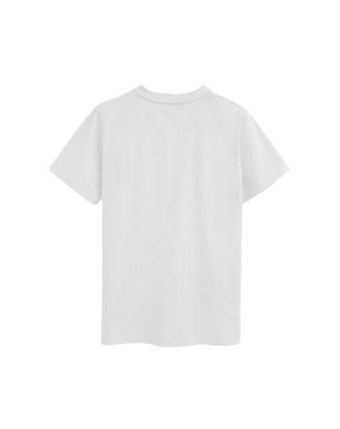T-Shirt à manches courtes en coton Martin white