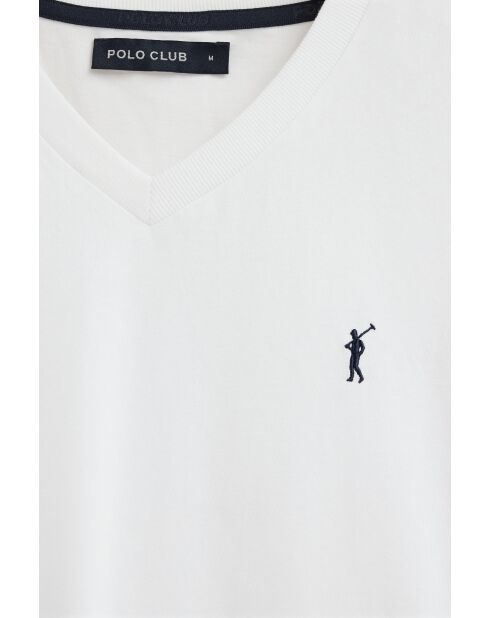 T-Shirt à manches courtes en coton Martin white
