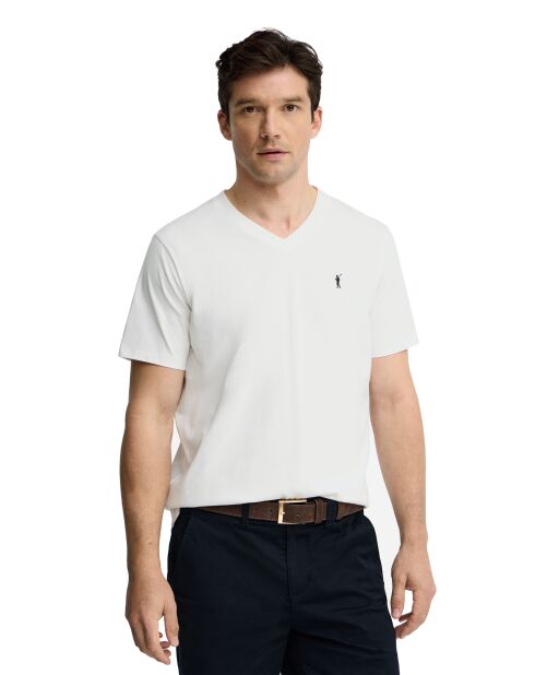 T-Shirt à manches courtes en coton Martin white