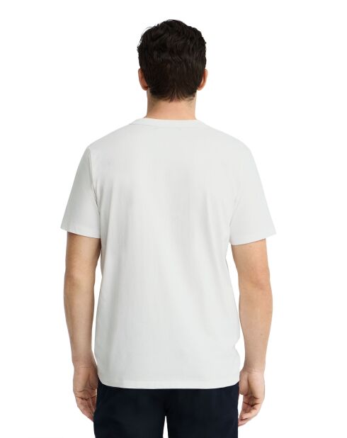 T-Shirt à manches courtes en coton Martin white