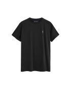 T-Shirt à manches courtes en coton Louis noir