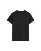 T-Shirt à manches courtes en coton Louis noir