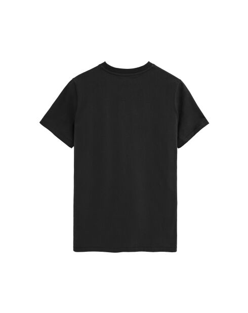 T-Shirt à manches courtes en coton Louis noir