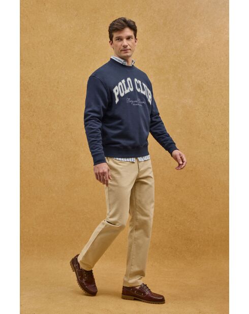 Sweat-shirt en coton Ernest navy
