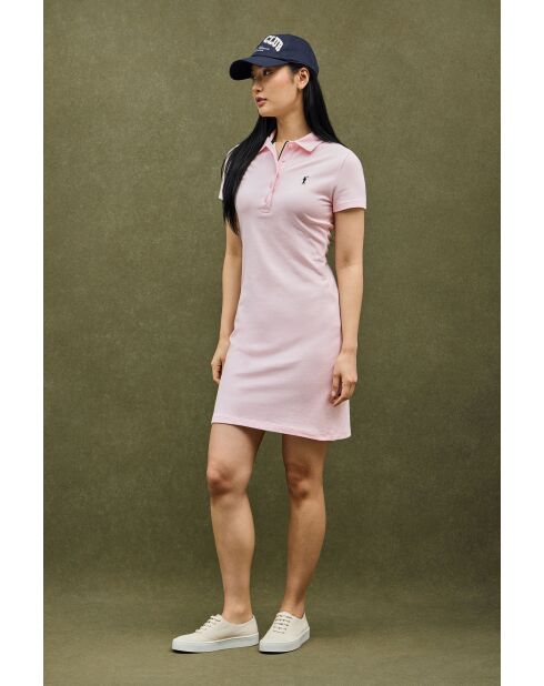 Rosafarbenes Baumwollkleid Victoria