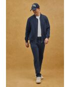 Felpa Georges in cotone blu