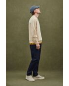 Felpa Gaspard beige in cotone