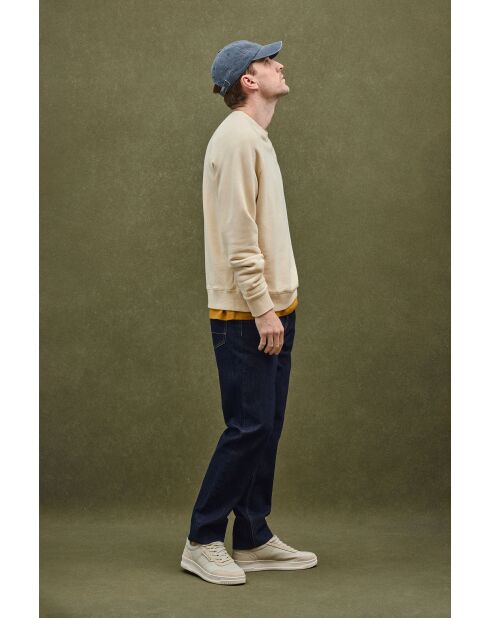 Felpa Gaspard beige in cotone
