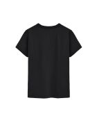 Set van 2 veelkleurige Jeanne katoenen T-shirts met korte mouwen