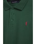Set van 5 meerkleurige Francis katoenen poloshirts met korte mouwen