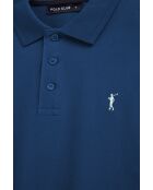 Set aus 2 mehrfarbigen Fabien Kurzarm-Poloshirts aus Baumwolle