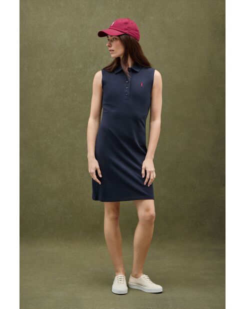 Robe en coton Abigail navy