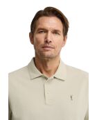 Polo Arthur a manica corta in cotone beige