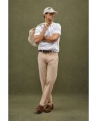 Polo Alexis a manica corta in cotone bianco
