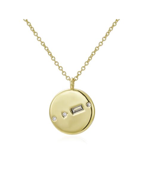 Collier Suzanne en laiton doré