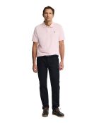 Antoine roze katoenen polo met korte mouwen