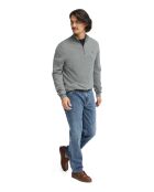 Felpa Aaron vigore in cotone grigio