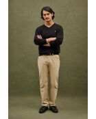 Felpa nera Aiden in cotone