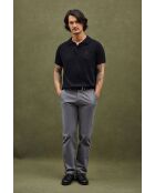 Felpa George in cotone blu