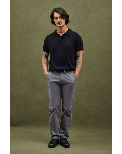Felpa George in cotone blu
