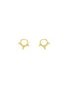 Colette Ohrringe aus goldfarbenem Messing