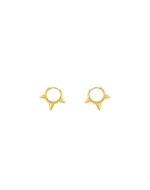 Colette Ohrringe aus goldfarbenem Messing
