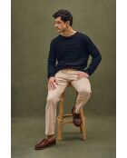 Felpa Christian navy in cotone