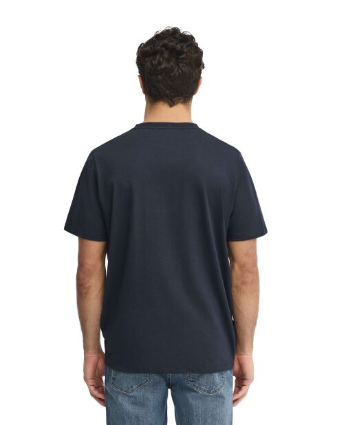 T-Shirt à manches courtes en coton Joseph navy