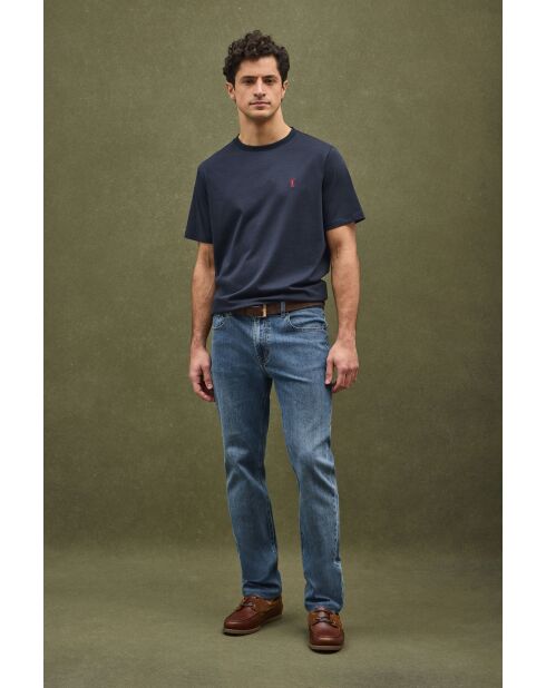 T-Shirt à manches courtes en coton Joseph navy