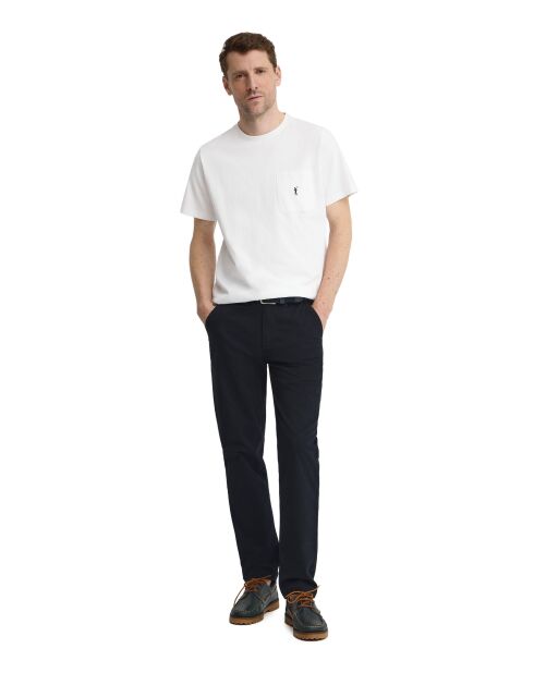 T-Shirt à manches courtes en coton Maxime white