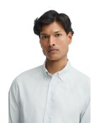 Camicia Jean-Baptiste in cotone blu a manica lunga da bambino