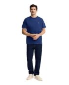 T-Shirt à manches courtes en coton Lionel royal blue