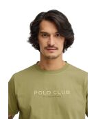 T-Shirt à manches courtes en coton Olivier leaf green