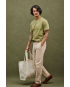 T-Shirt à manches courtes en coton Olivier leaf green