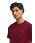 T-Shirt à manches courtes en coton Killian garnet