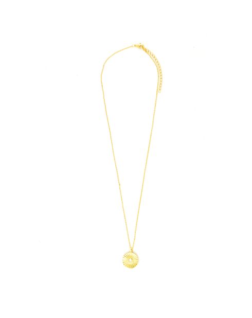 Collier Alana en laiton doré