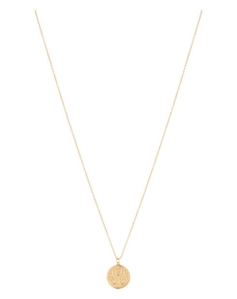 Collier PISCES en laiton doré