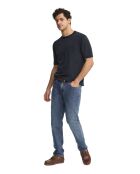 Felpa Nathan in cotone blu