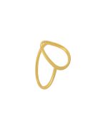 Angèle gouden koperen ring