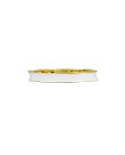 Bethany goud/witte koperen ring