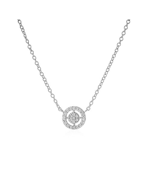 Collier Marina S en laiton argenté