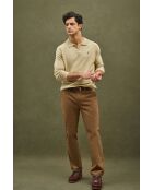 Felpa Finn beige in cotone